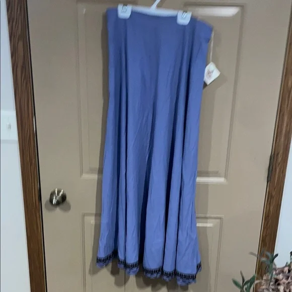 Double D Ranch Purple A-Line Vest Sleeveless Casual with matching skirt